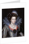 Portrait of Elizabeth Stuart, Queen of Bohemia by Anonymous