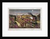 Night Scene at an American Railway Junction by Anonymous