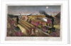 Night Scene at an American Railway Junction by Anonymous