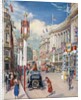 Regent Street in London Decorated for the Coronation of King George VI in 1937 by Anonymous