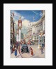 Regent Street in London Decorated for the Coronation of King George VI in 1937 by Anonymous