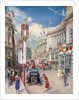 Regent Street in London Decorated for the Coronation of King George VI in 1937 by Anonymous