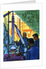 Oil Series: Scientists in a Laboratory Experimenting with Oil by Anonymous