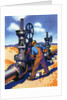 Oil Series: Oil Workers at an Oil Pipeline by Anonymous
