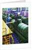 Oil Series: Oil Being Loaded into Tank Cars at a Rail Yard by Anonymous