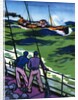 Oil Series: Oil Tanker at Sea by Anonymous