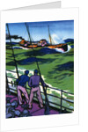 Oil Series: Oil Tanker at Sea by Anonymous