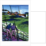 Oil Series: Oil Tanker at Sea by Anonymous