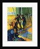 Oil Series: Oil Workers at a Well Head by Anonymous
