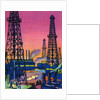 Oil Series: Oil Wells in an Oil Field by Anonymous