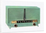 1960s portable radio by Anonymous