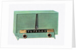 1960s portable radio by Anonymous