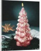 Kitsch 1950s Christmas tree candle by Anonymous