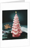 Kitsch 1950s Christmas tree candle by Anonymous