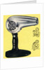 Vintage Illustration of a 1950s Chrome Hairdryer by Anonymous