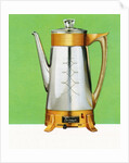 Vintage 1950s Chrome Coffee Percolator by Anonymous