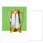 Vintage 1950s Chrome Coffee Percolator by Anonymous