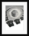 Vintage Rotary Telephones Ringing the Globe. by Anonymous