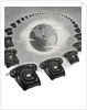 Vintage Rotary Telephones Ringing the Globe. by Anonymous