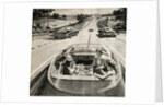 Family Playing Game While Futuristic Car Drives Itself. by Anonymous