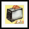 Vintage 1950s Illustration of a Chrome Toaster. by Anonymous