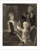 Young Mozart rehearsing his Twelfth Mass by Anonymous