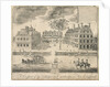 View of Harvard University before the American Revolution by Anonymous