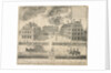 View of Harvard University before the American Revolution by Anonymous