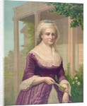 Portrait of Martha Washington by Anonymous