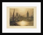 Color etching of Westminster by Anonymous