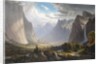 Yosemite Valley with Bridal Falls and Half-Dome in the Distance by Anonymous