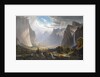 Yosemite Valley with Bridal Falls and Half-Dome in the Distance by Anonymous