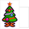 Illustration of a christmas tree with a star on top by Anonymous