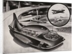 Futuristic Car that is a Car, Plane and Boat. by Anonymous