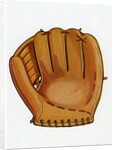 1960s Illustration of a Baseball Glove. by Anonymous