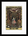 American Fire Works advertisement by Anonymous