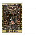 American Fire Works advertisement by Anonymous