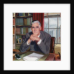 Mature Business Executive at His Desk. by Anonymous