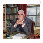Mature Business Executive at His Desk. by Anonymous