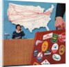 Frequent Business Traveller Checking-In at the Airport. by Anonymous