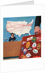 Frequent Business Traveller Checking-In at the Airport. by Anonymous