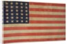 Thirty-six star American flag by Anonymous