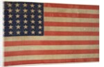 Thirty-six star American flag by Anonymous