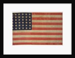Thirty-six star American flag by Anonymous
