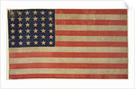 Thirty-six star American flag by Anonymous