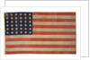 Thirty-six star American flag by Anonymous