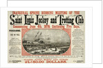 Saint Louis Jockey and Trotting Club race announcement by Anonymous