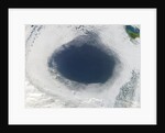 Cloud hole caused by intense high pressure system by Anonymous