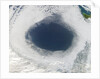 Cloud hole caused by intense high pressure system by Anonymous