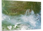 Satellite view of fires burning in Siberia by Anonymous